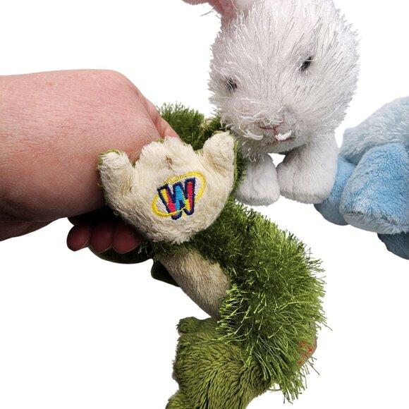 Webkinz Plush Frog Rabbit & Hippo Bundle - Soft Stuffed Animals For Kids - Picture 5 of 7
